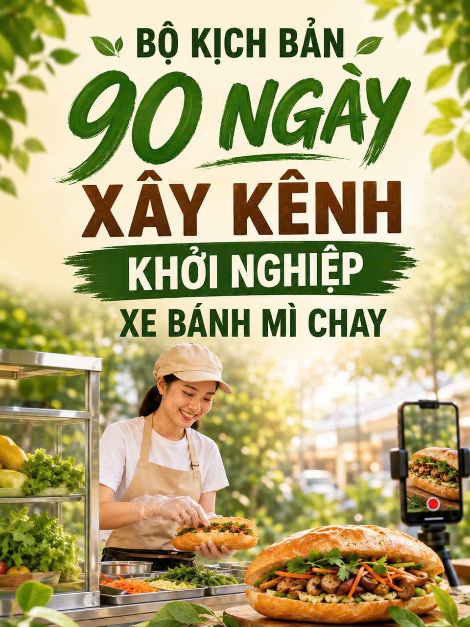 Kịch Bản 90 Ngày Xây Kênh Khởi Nghiệp Xe Bánh Mì