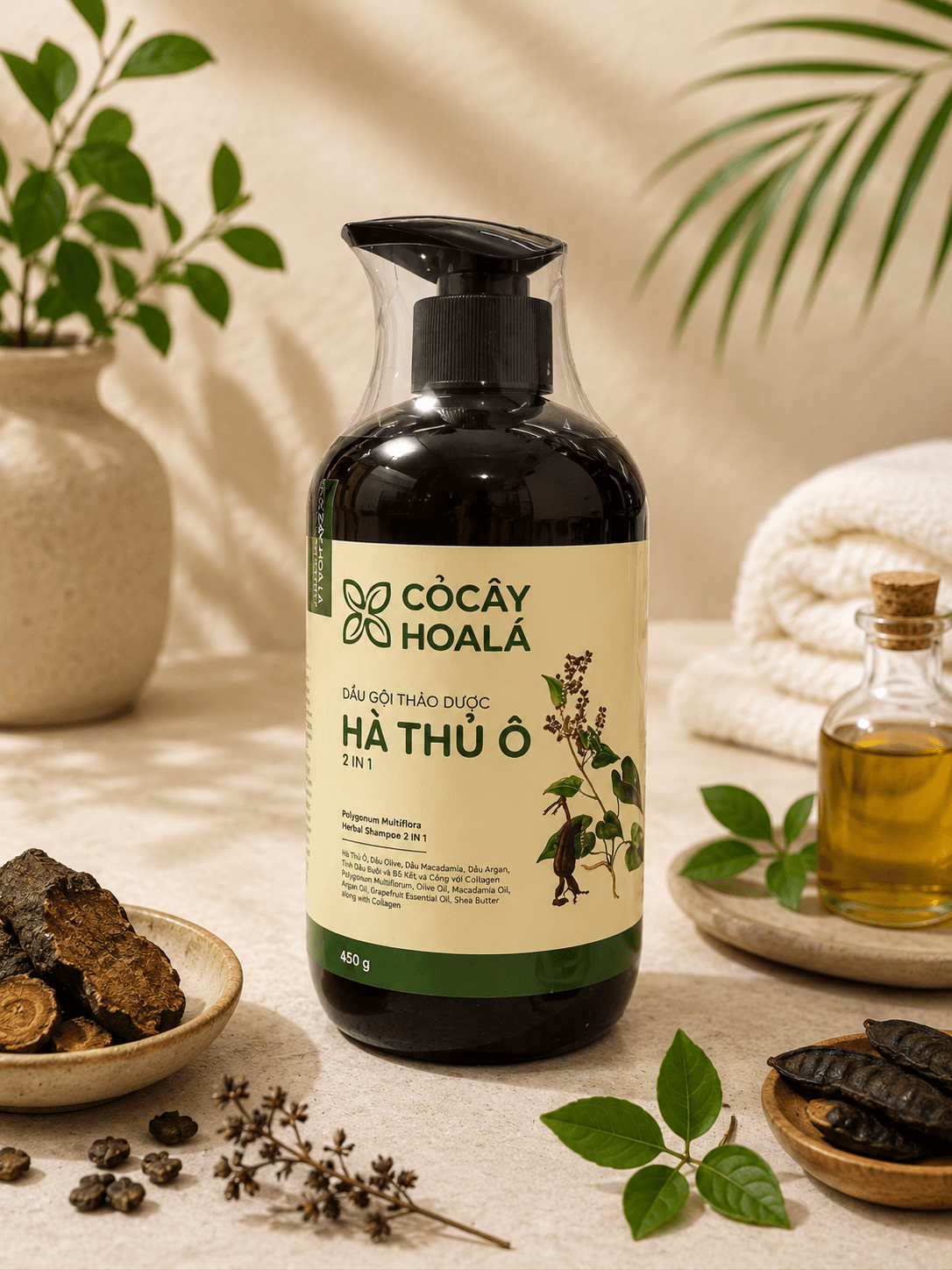 Dầu Gội Hà Thủ Ô