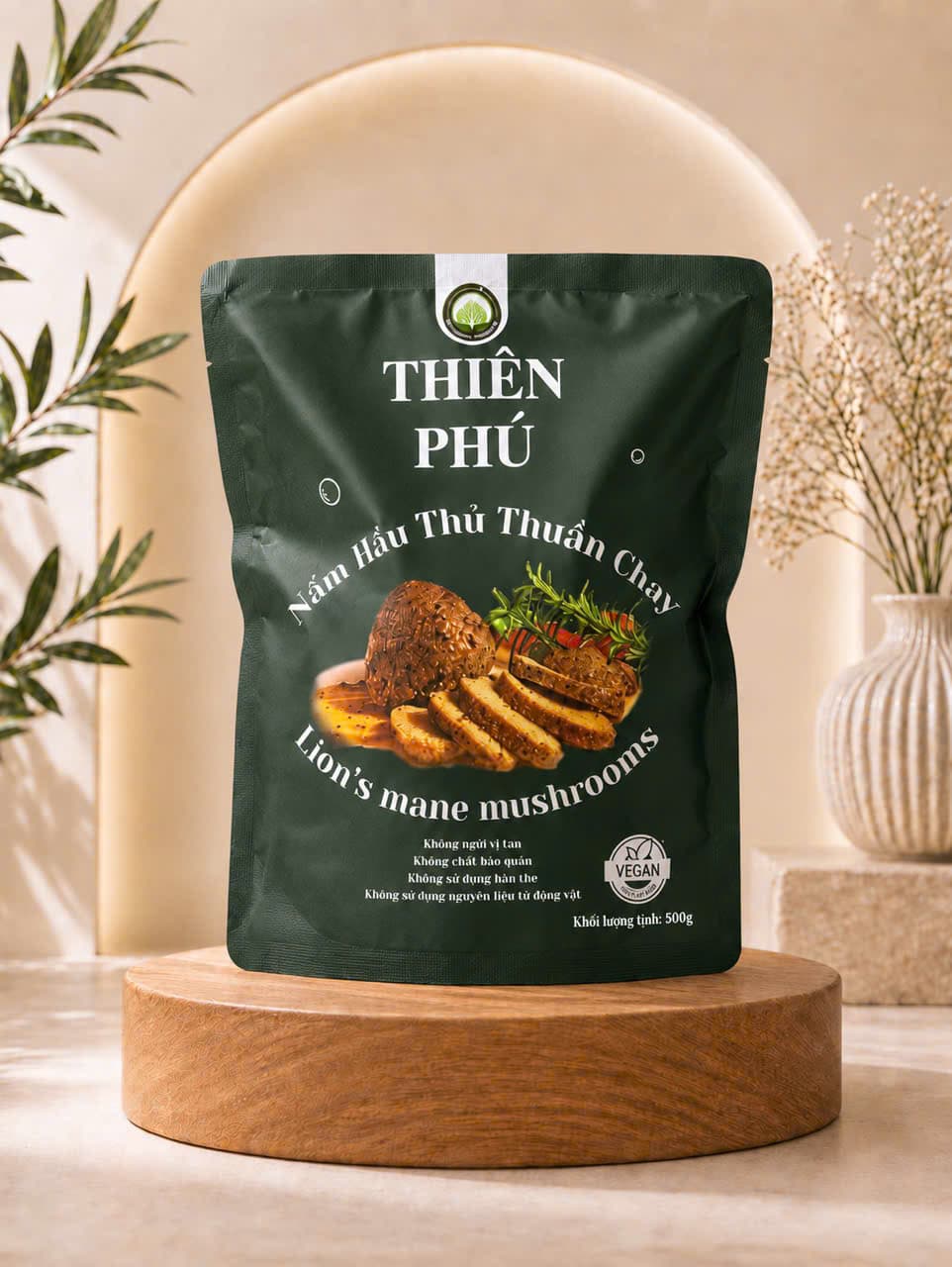 Nấm Hầu Thủ Thuần Chay
