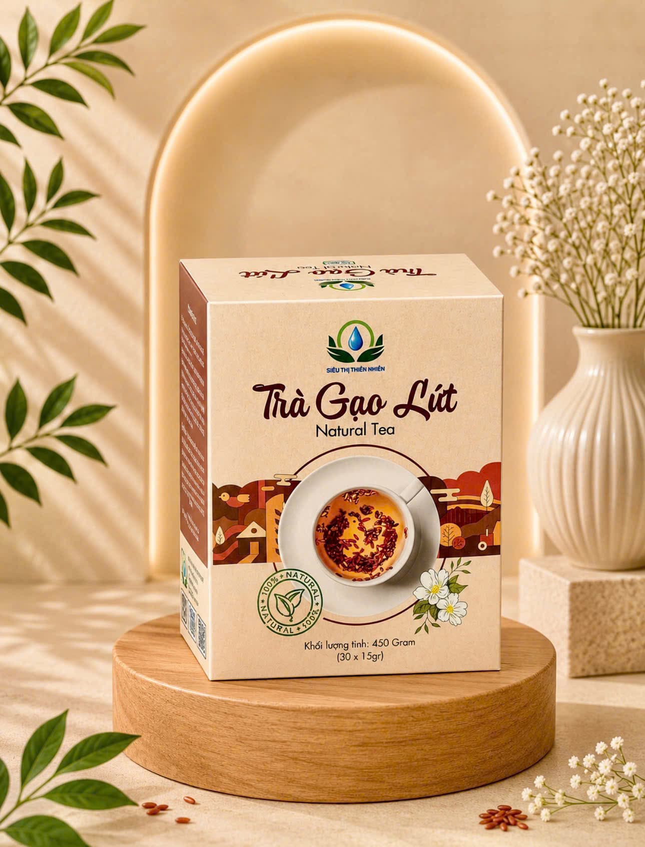 Trà Gạo Lứt