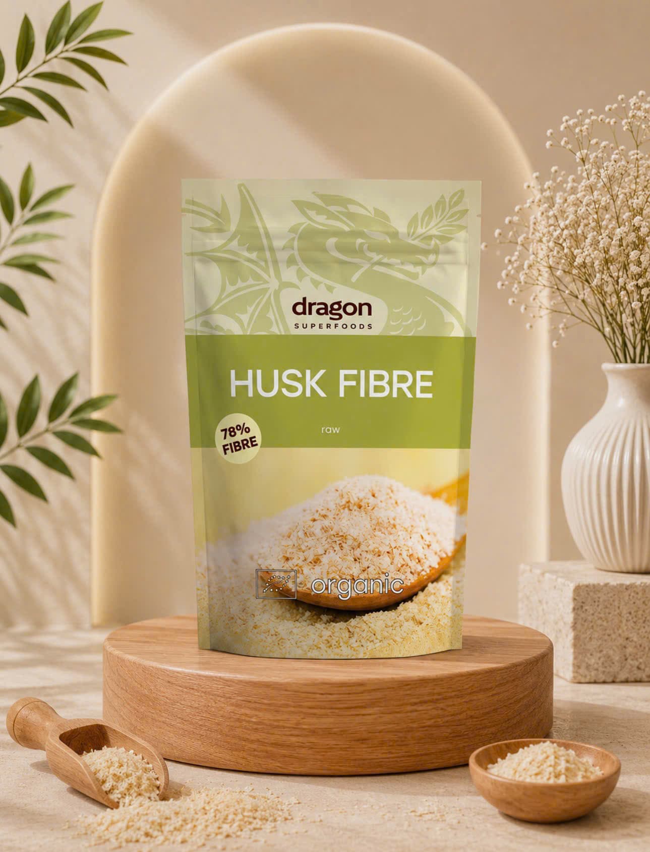 Vỏ Hạt Mã Đề Hữu Cơ Dragon Superfoods — 2